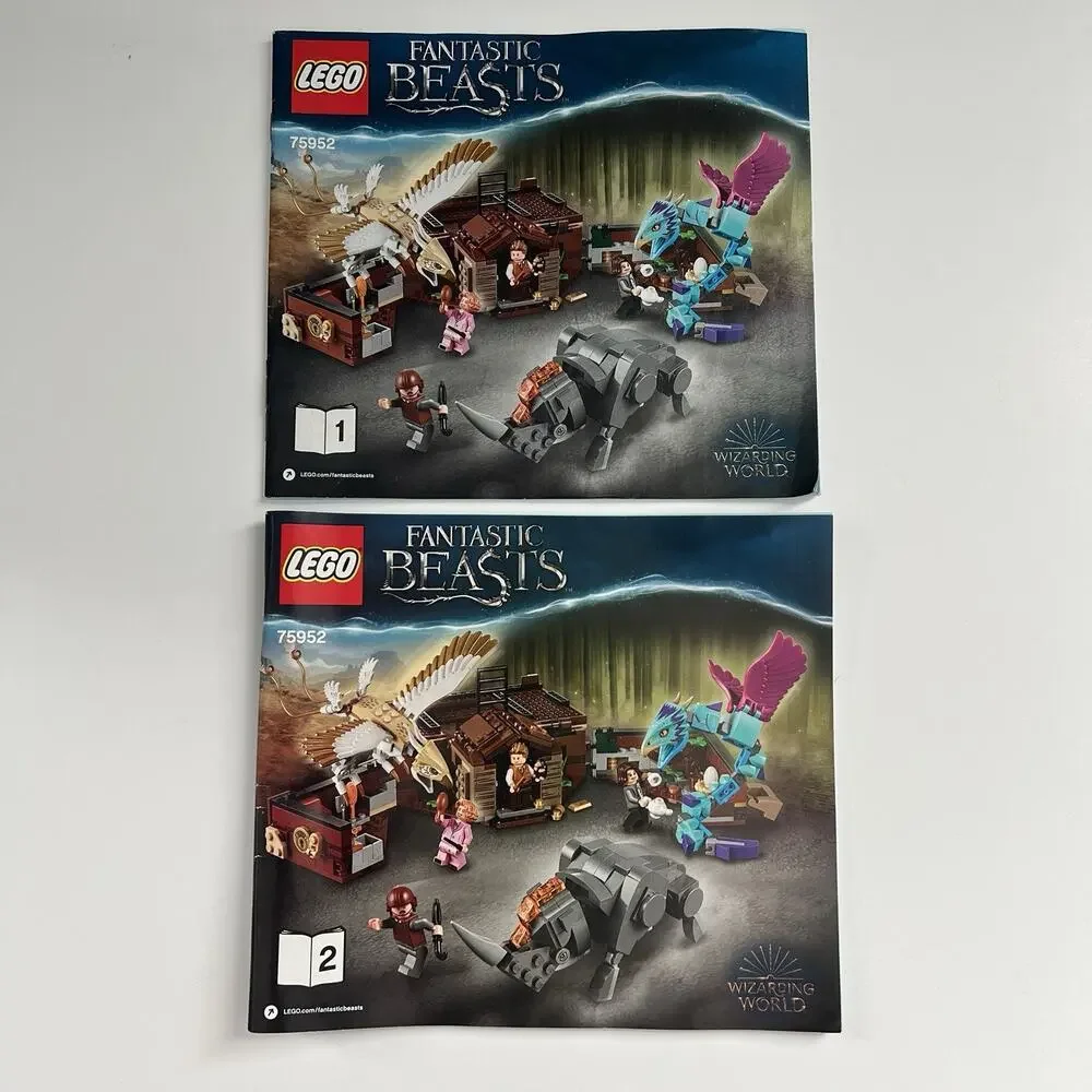 Lego 75952 Fantastic Beasts HP Newt's Case of Magical Creatures Missing Bag 1